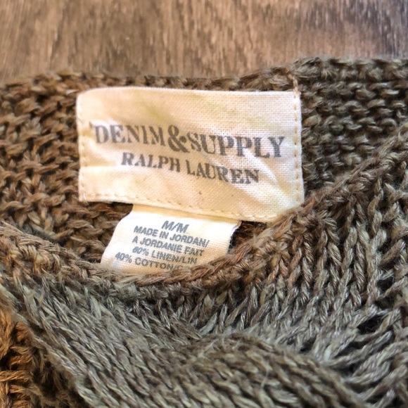 Linen and cotton sweater size M - Picture 3 of 5